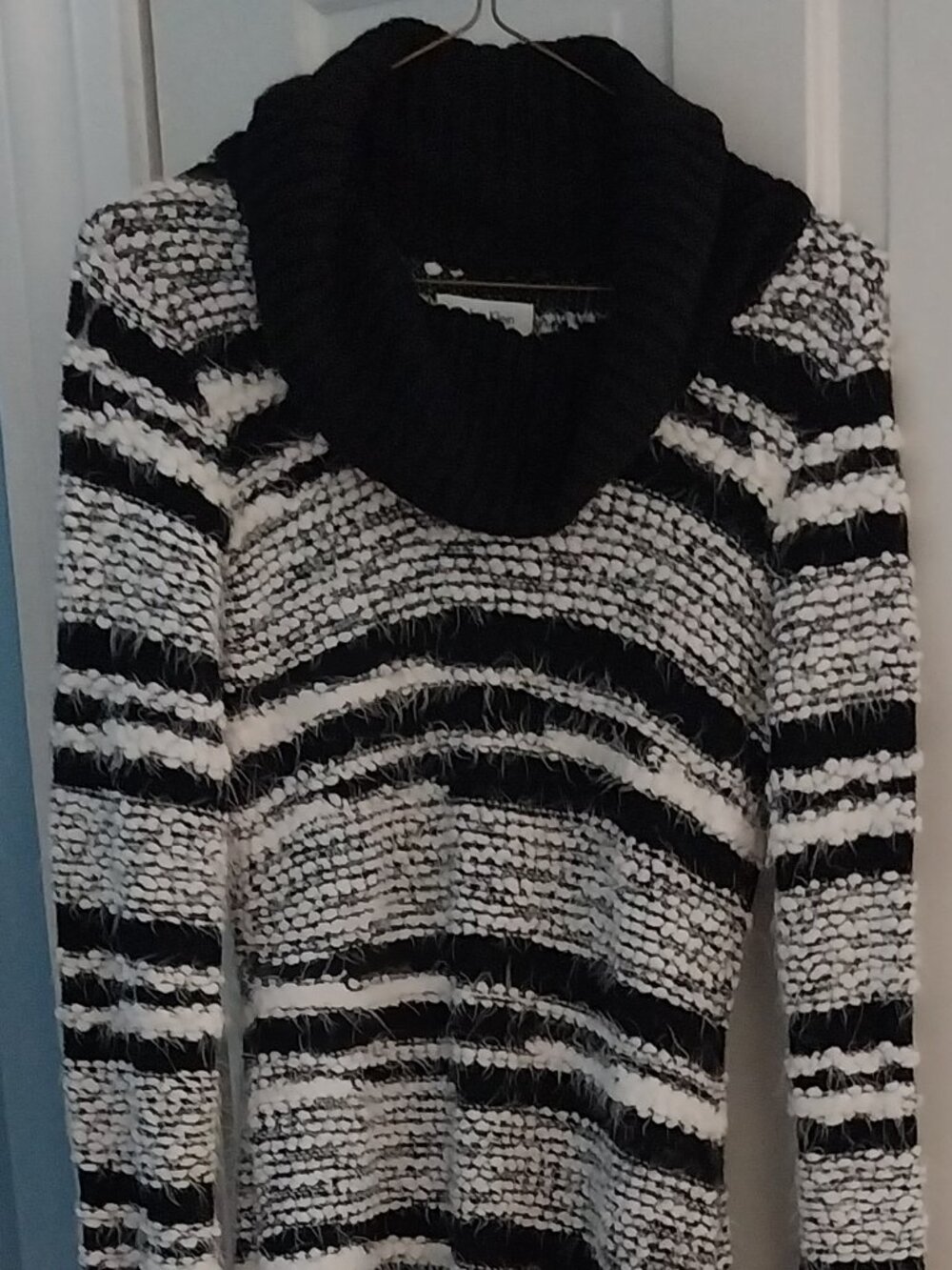 Calvin Klein Cowl Neck Sweater Dress Size 6